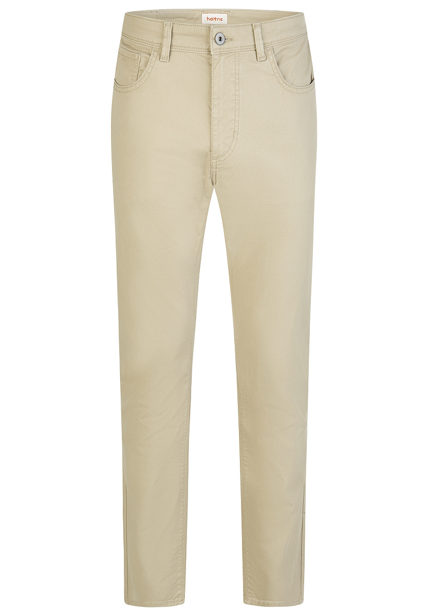 Strukturierte 5-Pocket Hose