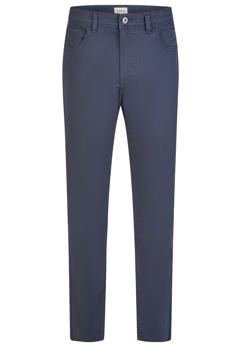 Strukturierte 5-Pocket Hose