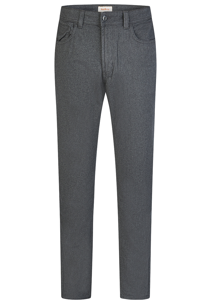 Baumwoll-Stretch Hose mit Sicherheitstaschen