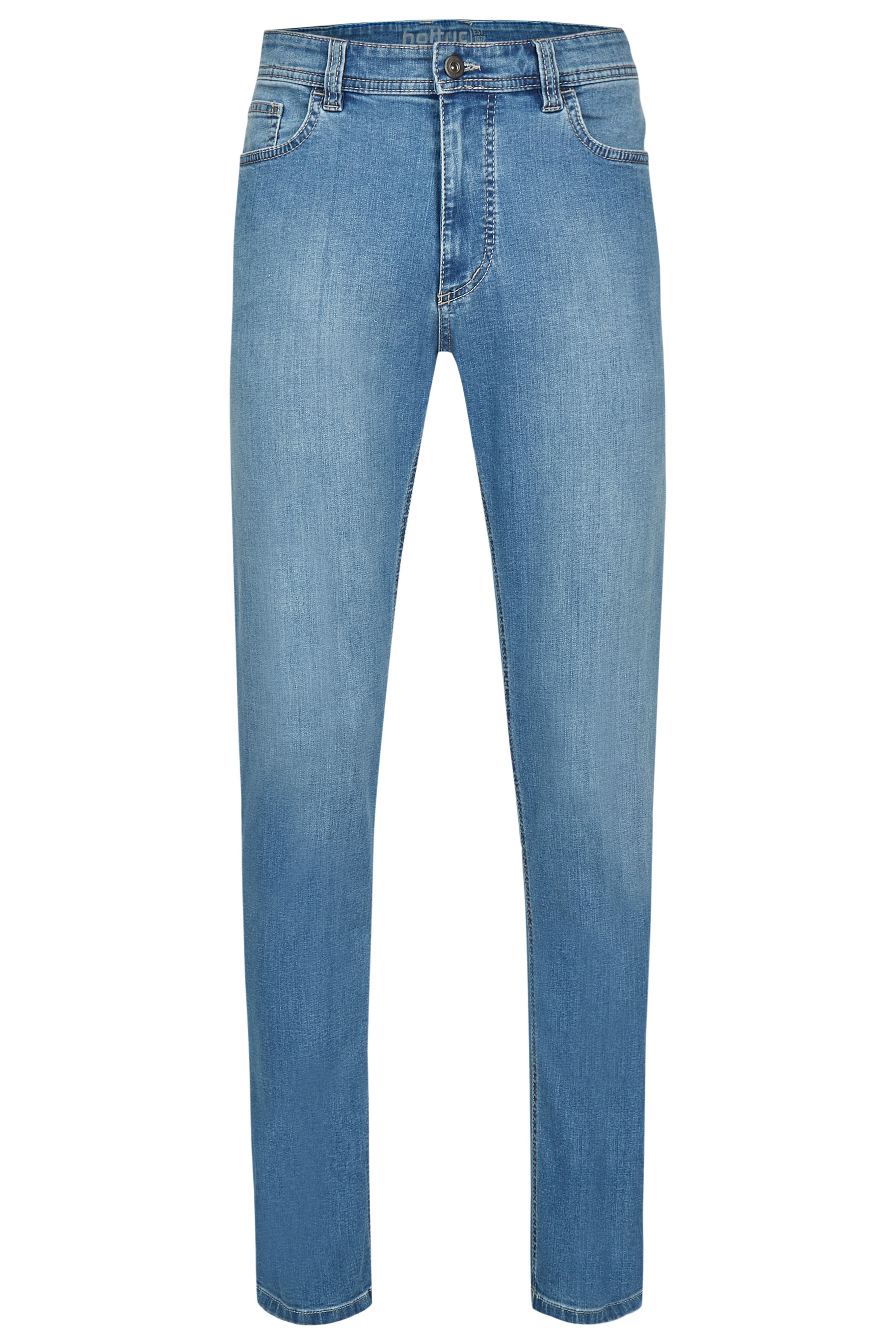 Hattric 5 Pockets In Distressed Denim Hunter - Foto 5