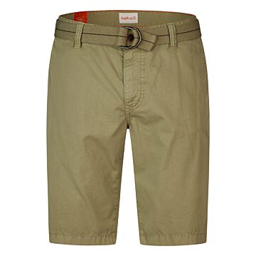 Chino Bermuda mit Gürtel