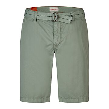 Chino Bermuda mit Gürtel