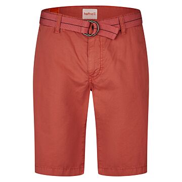 Chino Bermuda mit Gürtel